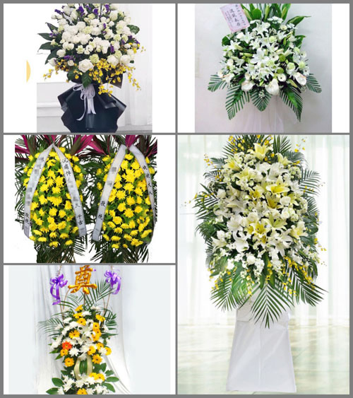 云南昆明盘龙区双龙街道白事花篮预定
